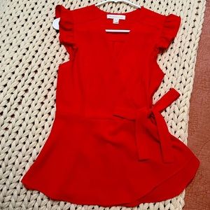 Fun spicy orange tank